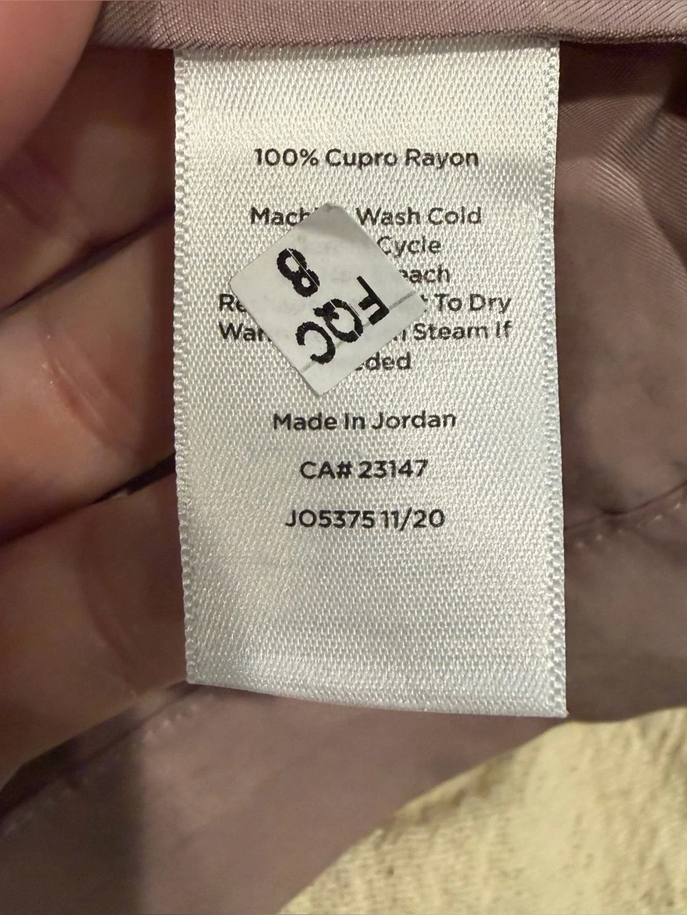 Haven Well Within Women's Washable Rayon Robe Mauve Color Size XL